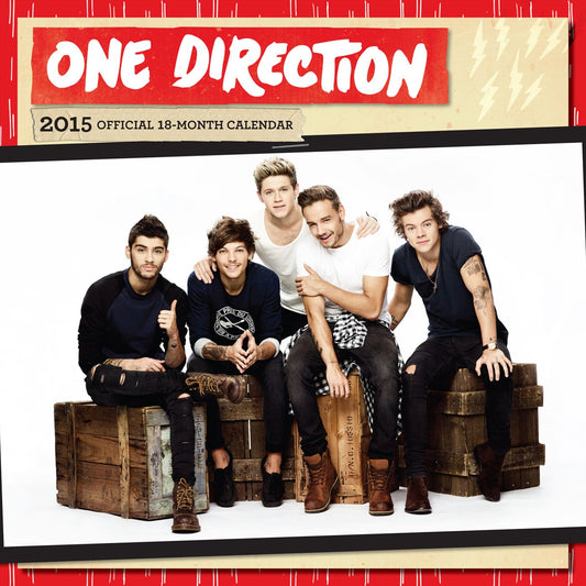 2015 One Direction Wall Calendar