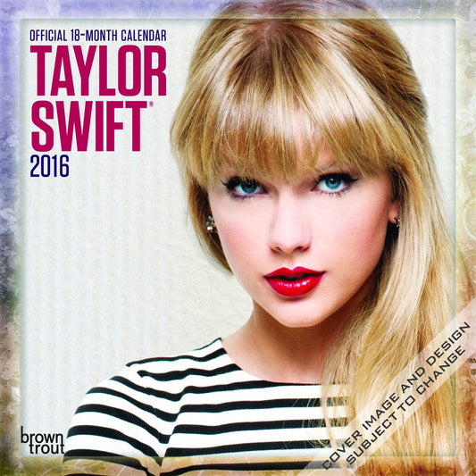 2016 Taylor Swift Mini Wall Calendar
