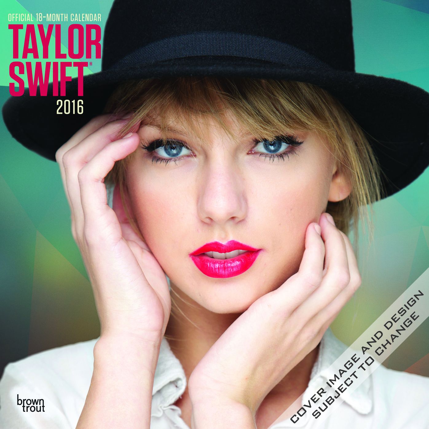 2016 Taylor Swift Square 12x12 Wall Calendar
