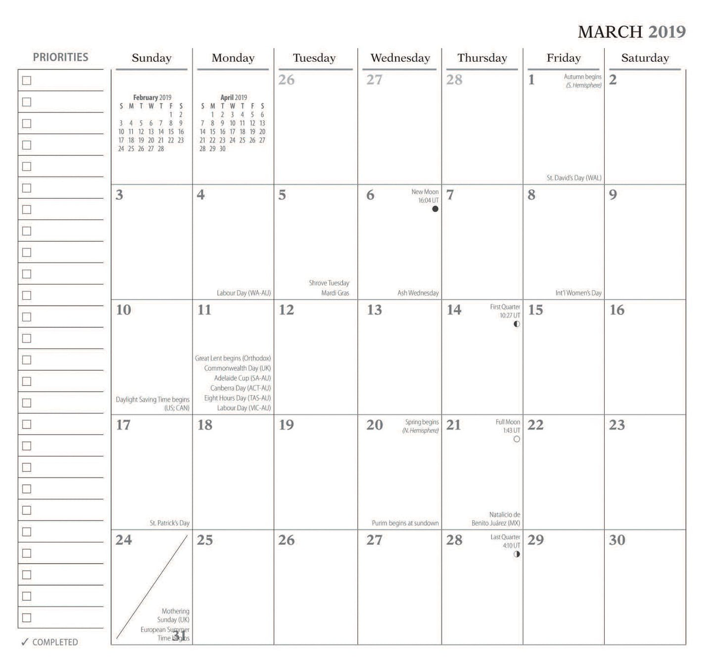 Franklincovey Planner 2019 Pocket Planner Black