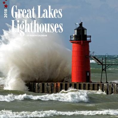 2018 Lighthouses, Great Lakes Square 12x12