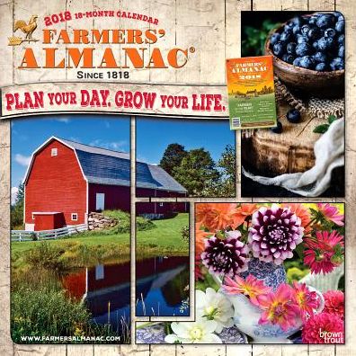 2018 Farmers Almanac Wall Calendar