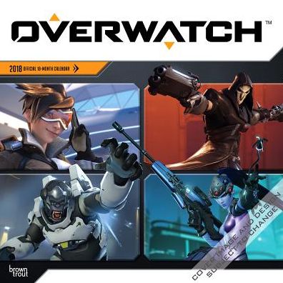 2018 Overwatch Wall Calendar