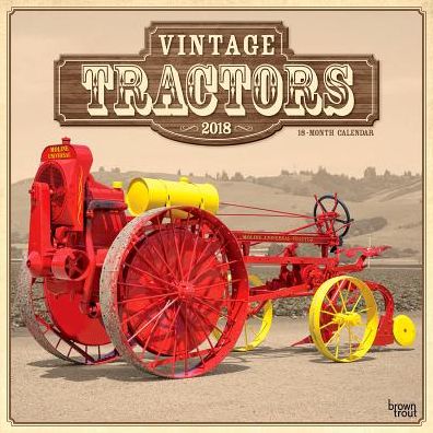 2018 Tractors, Vintage 2018 Square