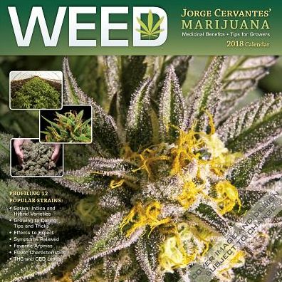 2018 Weed Jorge Cervantes' Marijuana Calendar 2018 Square