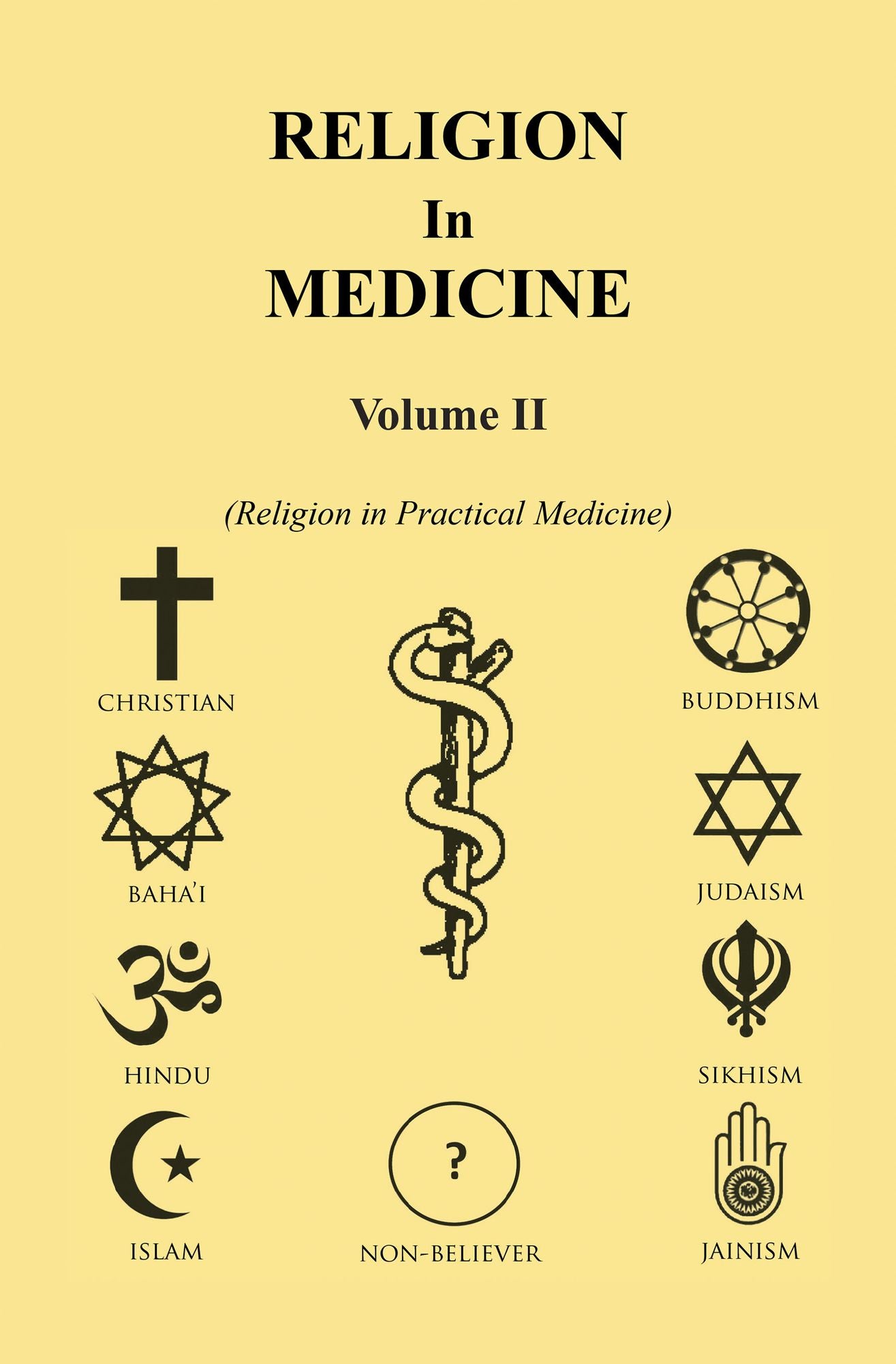 Religion in Medicine Volume II: Religion in Practical Medicine Volume II