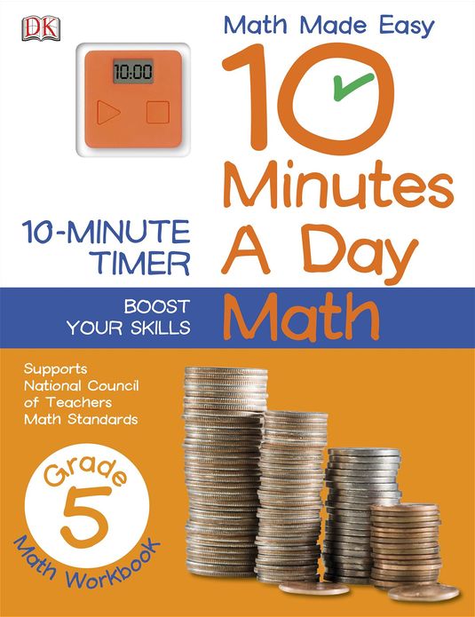 10 Minutes a Day: Math, Fifth Grade