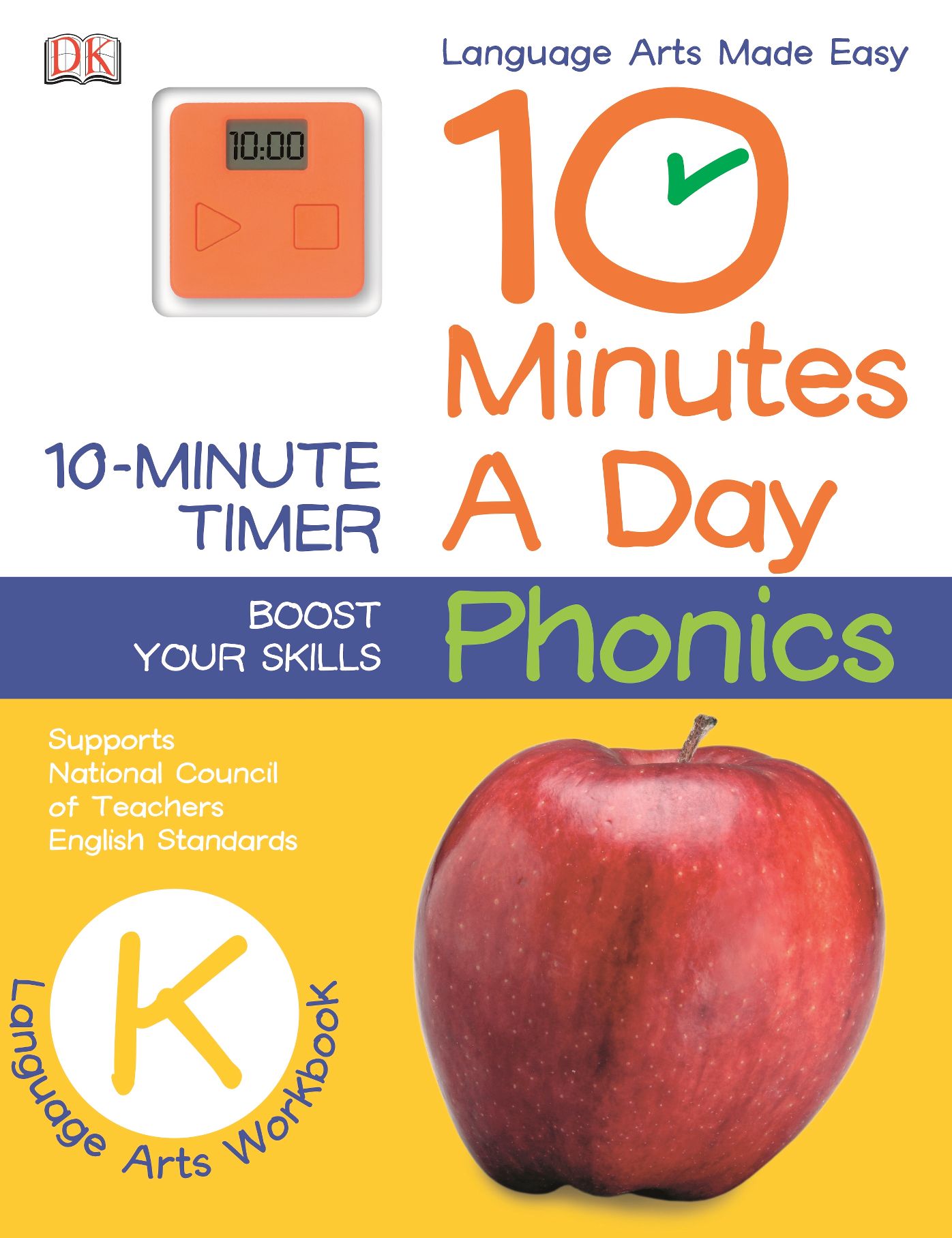 10 Minutes a Day: Phonics, Kindergarten