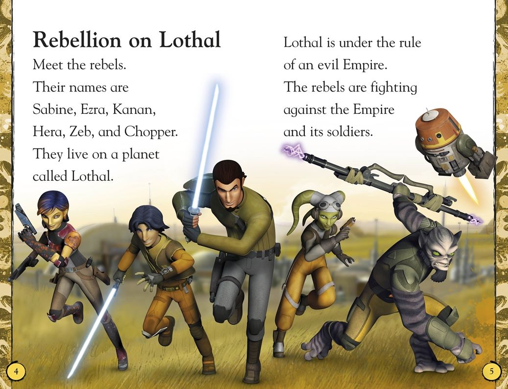 Star Wars Rebels: Meet the Rebels (Star Wars: DK Readers Level 2 Series)