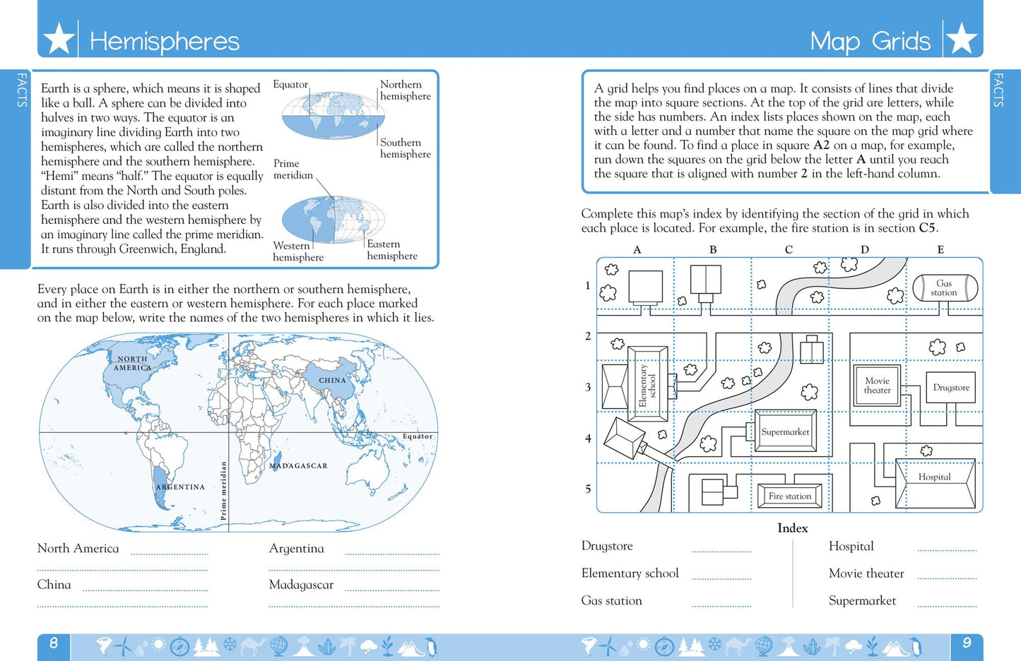 DK Workbooks: Geography, Second Grade