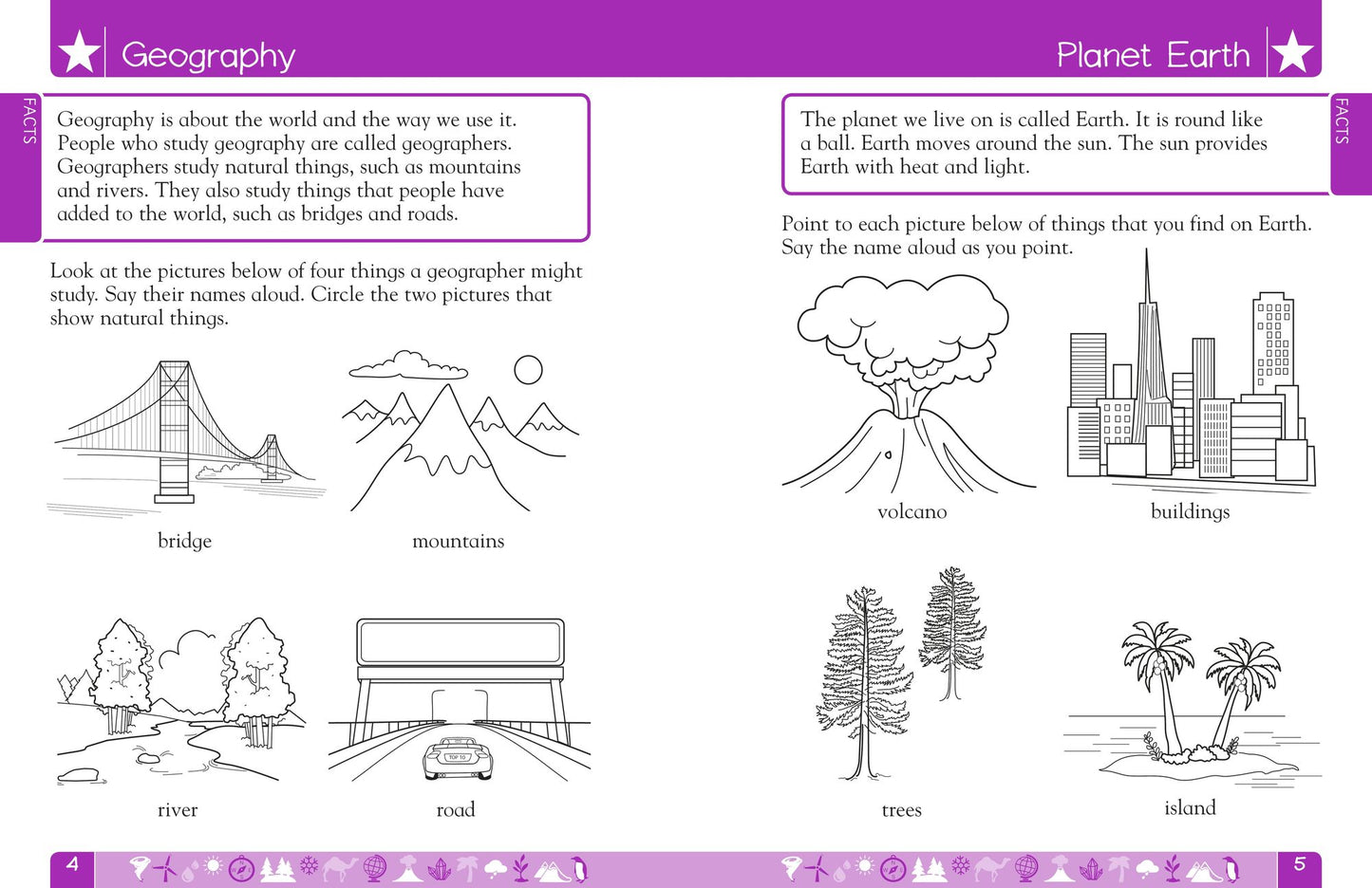 DK Workbooks: Geography, Pre-K