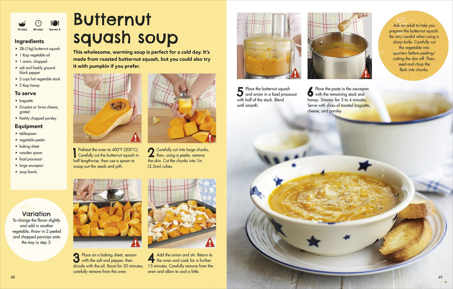 Complete Children's Cookbook: Delicious Step-by-Step Recipes for Young Cooks