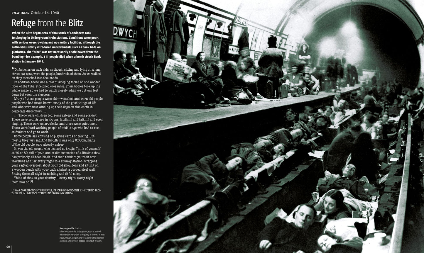 World War II: The Definitive Visual History from Blitzkrieg to the Atom Bomb