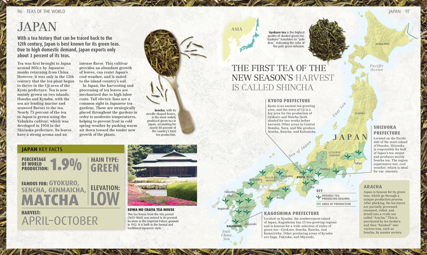 The Tea Book: Experience the World's Finest Teas, Qualities, Infusions, Rituals, Recipes