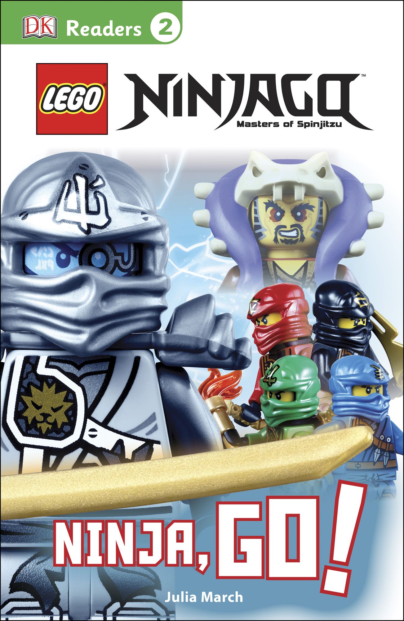 Lego Ninjago: Ninja, Go! (DK Readers Level 2 Series)