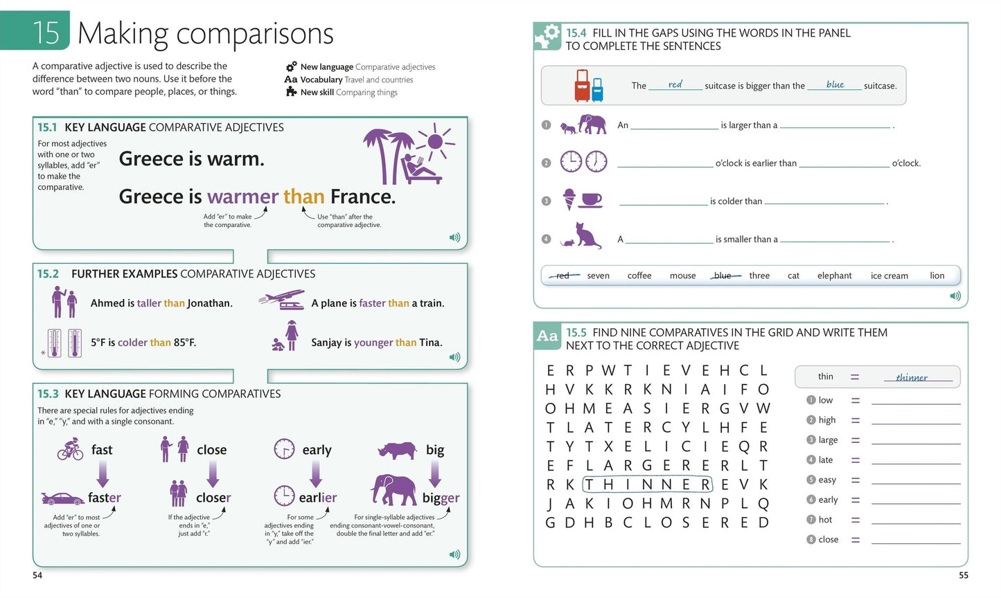 English for Everyone: Level 1: Beginner, Practice Book