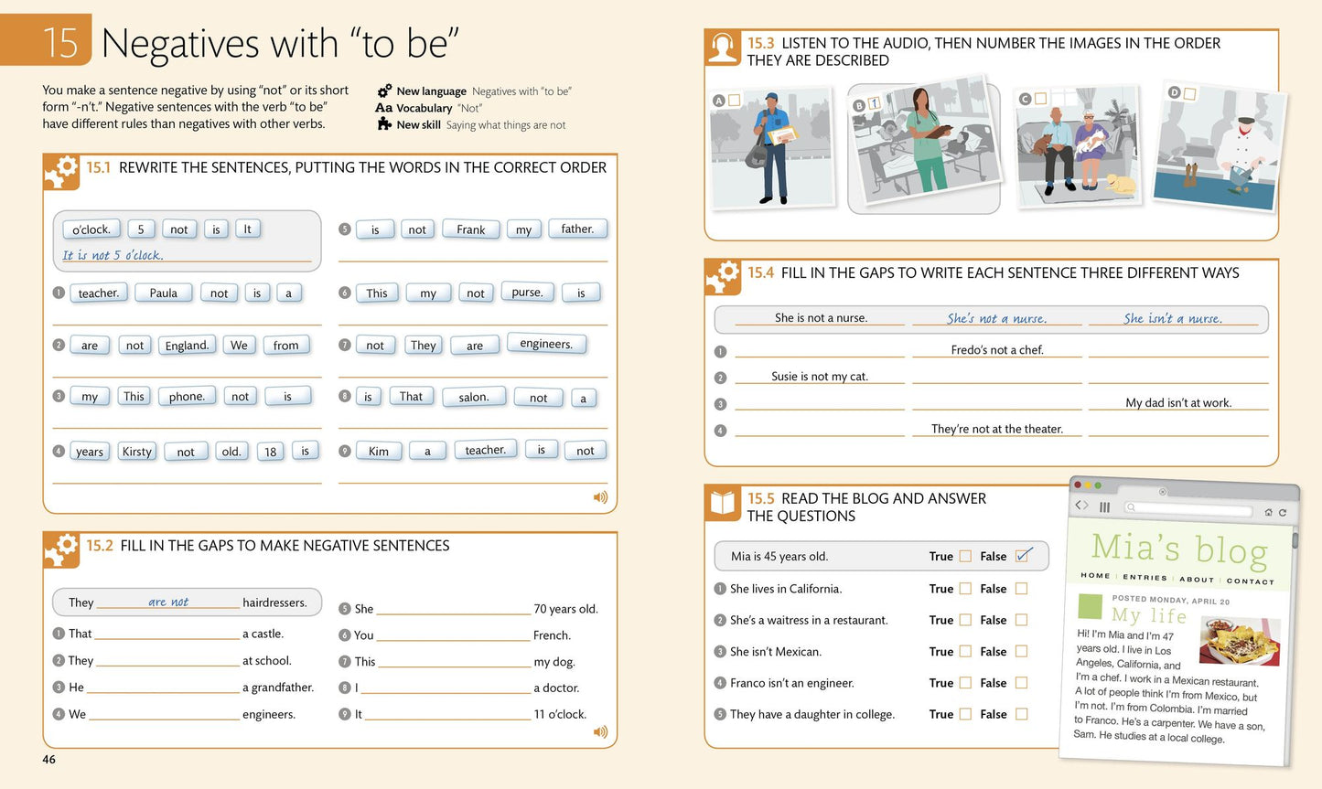 English for Everyone: Level 1: Beginner, Practice Book