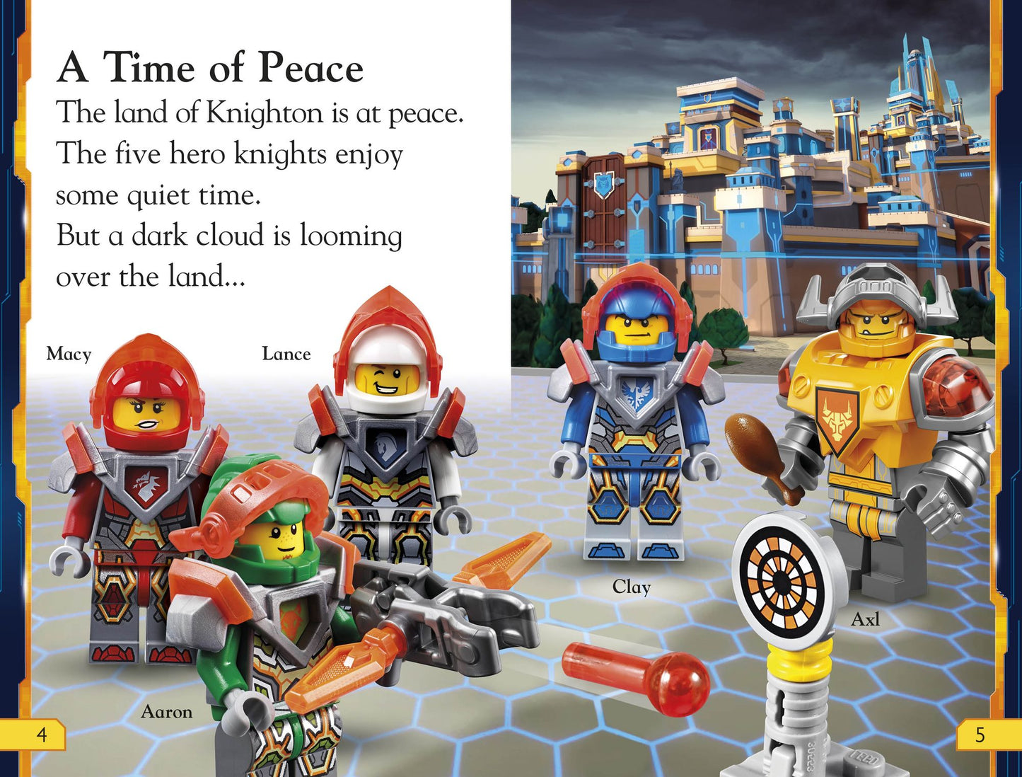 DK Readers L1: LEGO NEXO KNIGHTS Stop the Stone Monsters!