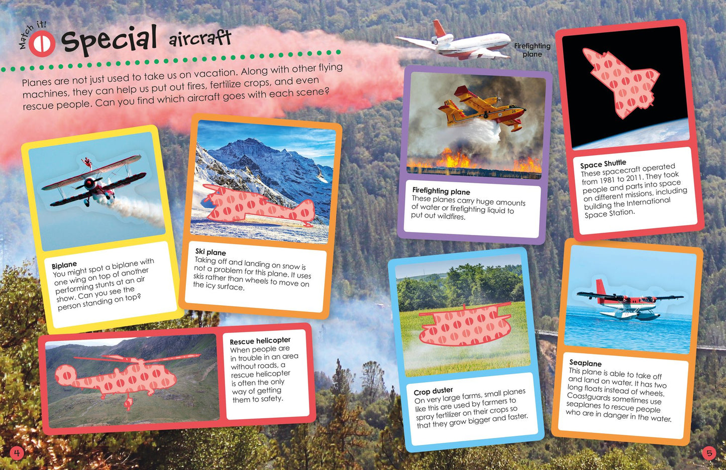 Ultimate Sticker Book: Airplanes and Other Flying Machines