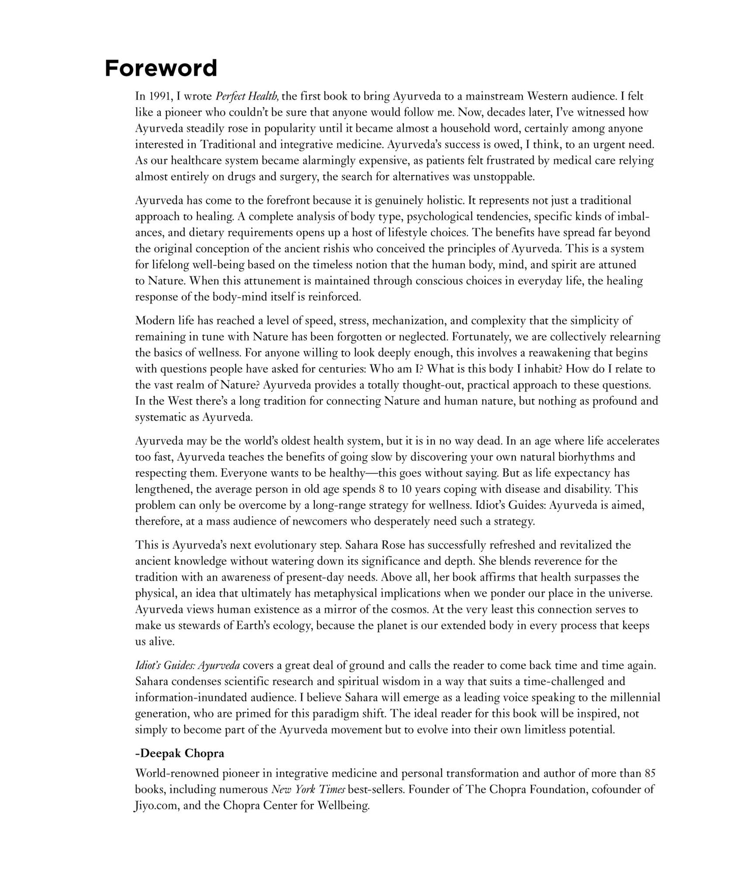 Ayurveda