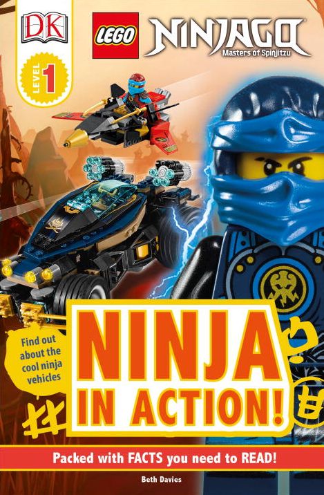 DK Readers L1: Lego Ninjago: Ninja in Action
