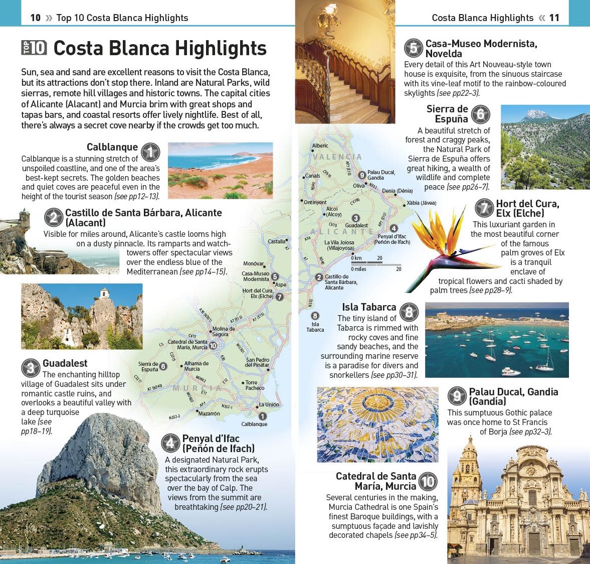 Top 10 Costa Blanca