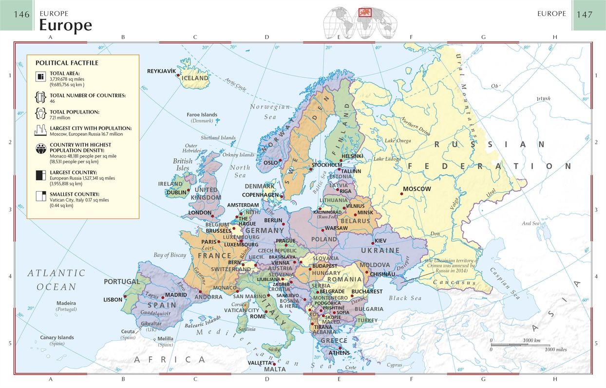 Pocket World Atlas A-Z, 7th Edition
