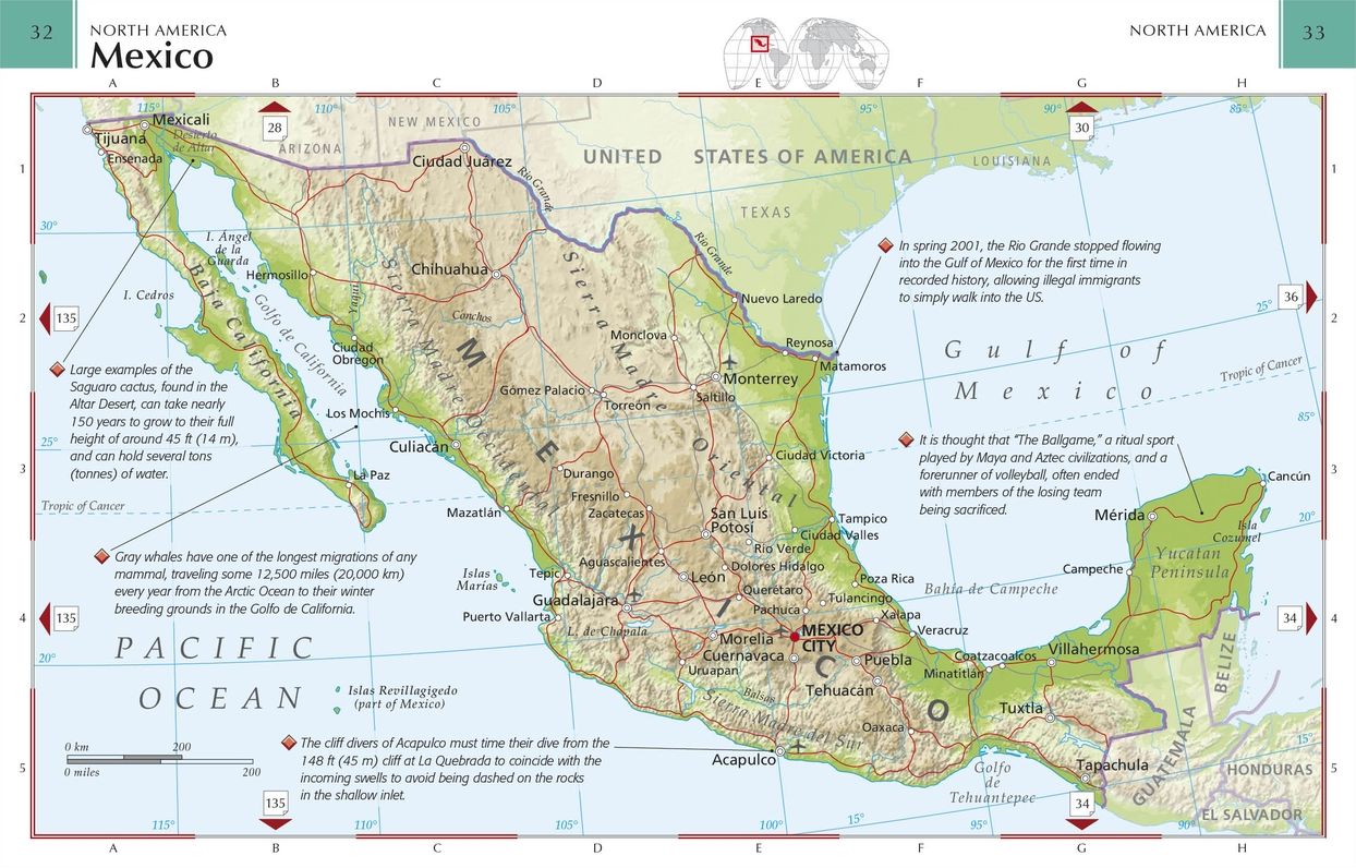 Pocket World Atlas A-Z, 7th Edition