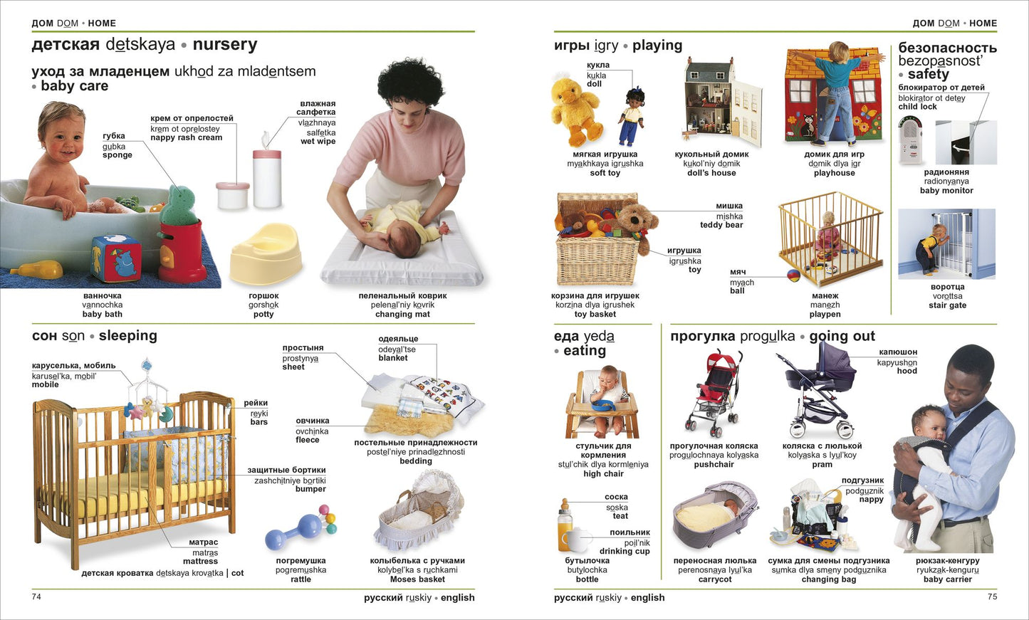 Russian-English Bilingual Visual Dictionary