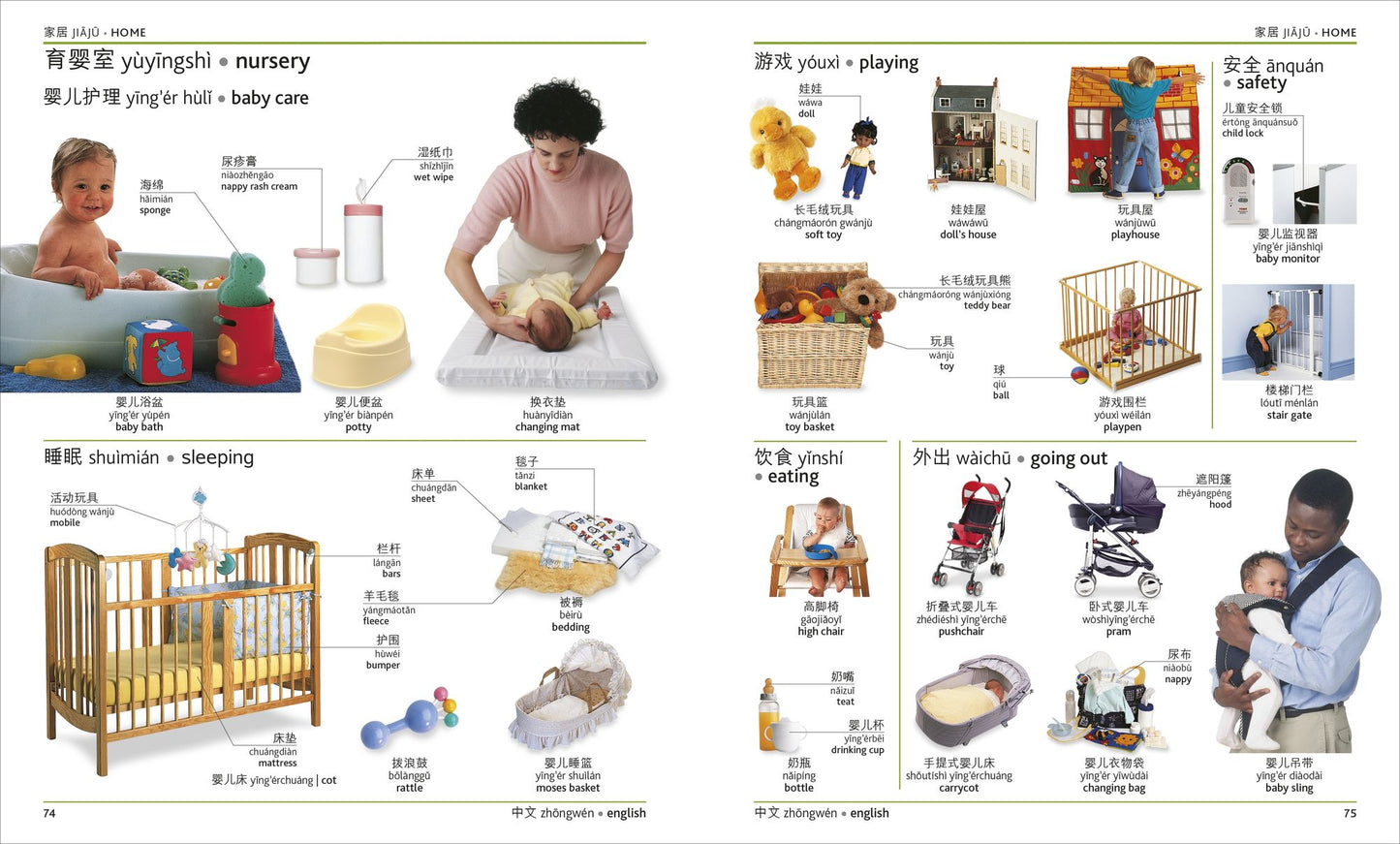 Mandarin Chinese-English Bilingual Visual Dictionary