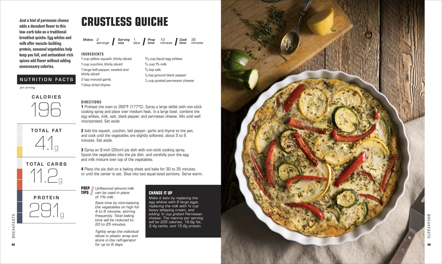 The Bodybuilder's Kitchen: 100 Muscle-Building, Fat Burning Recipes, with Meal Plans to Chisel Your Physique
