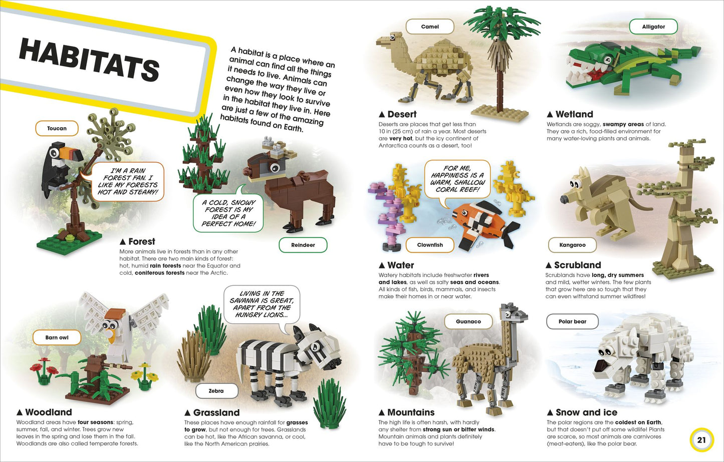 LEGO Animal Atlas: Discover the Animals of the World and Get Inspired to Build!