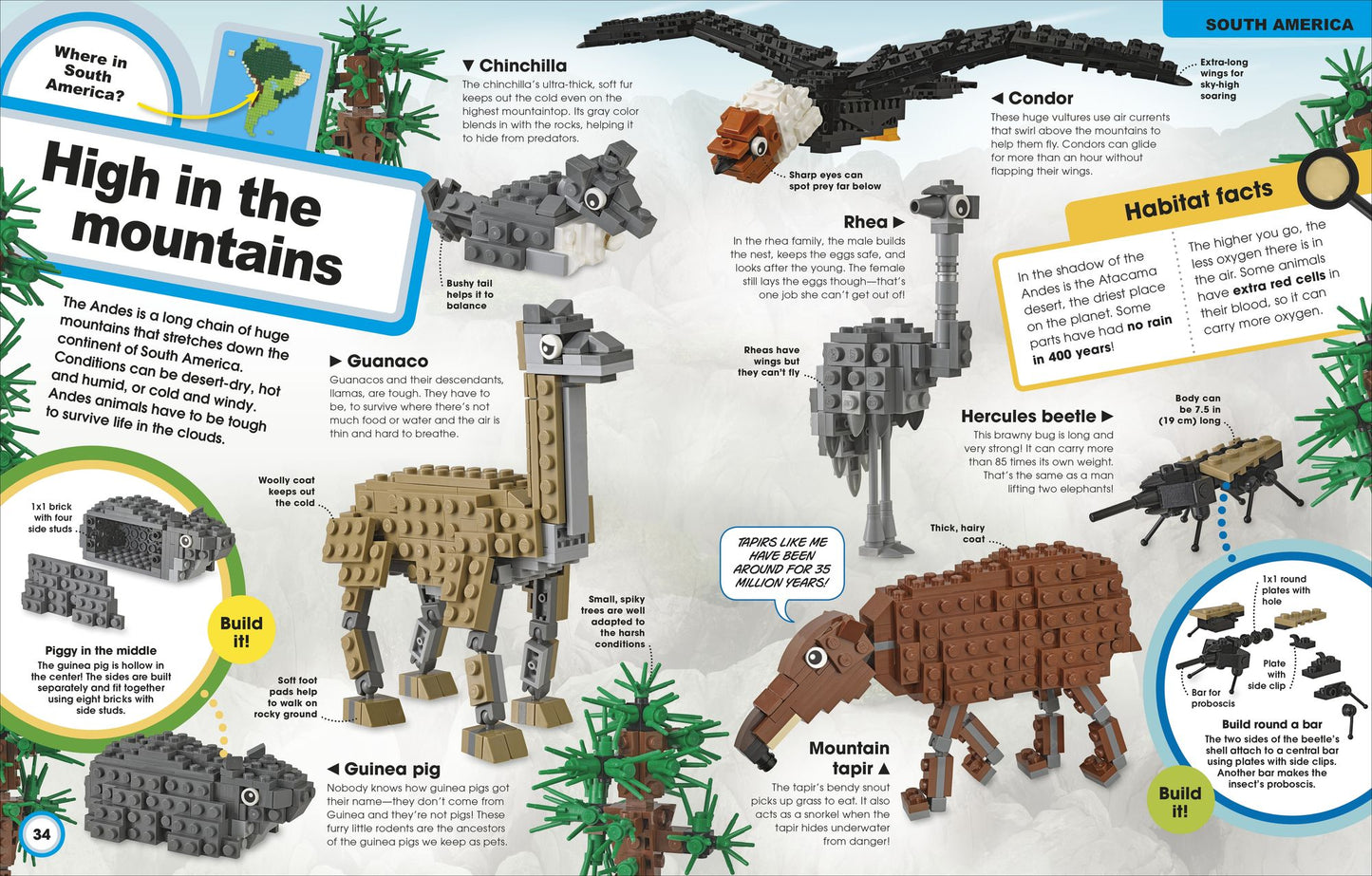 LEGO Animal Atlas: Discover the Animals of the World and Get Inspired to Build!