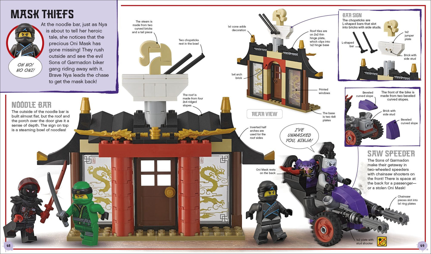 LEGO NINJAGO Build Your Own Adventure Greatest Ninja Battles