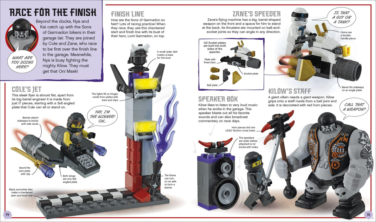 LEGO NINJAGO Build Your Own Adventure Greatest Ninja Battles