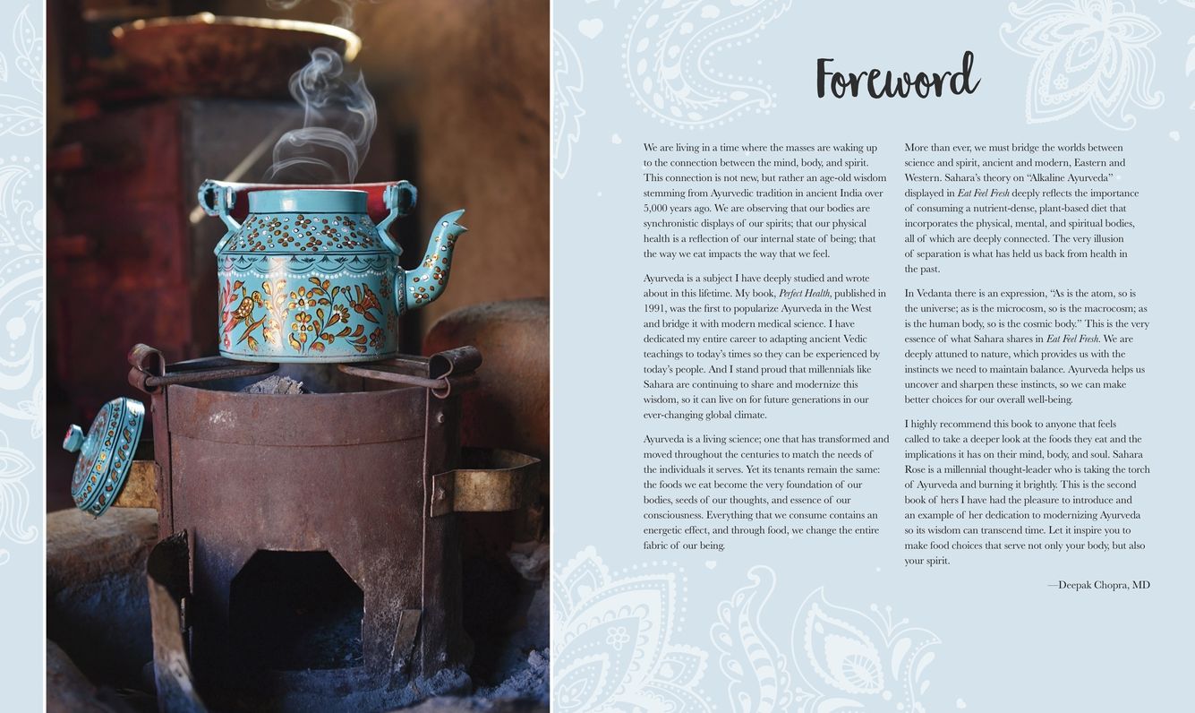 Eat Feel Fresh: A Contemporary, Plant-Based Ayurvedic Cookbook