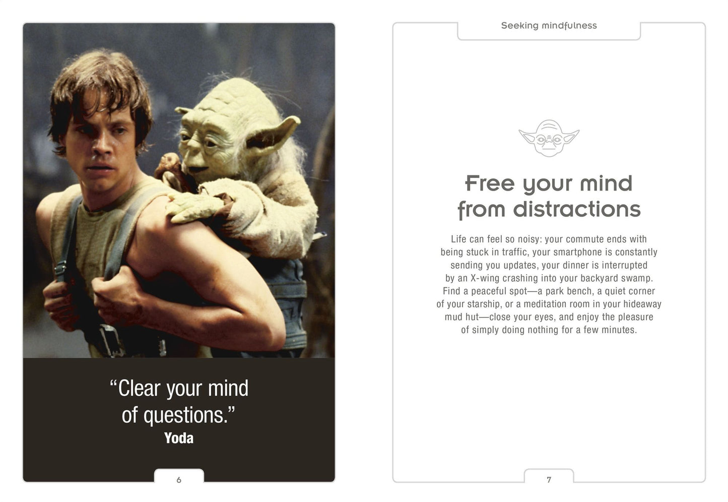 Star Wars: Be More Yoda: Mindful Thinking from a Galaxy Far Far Away