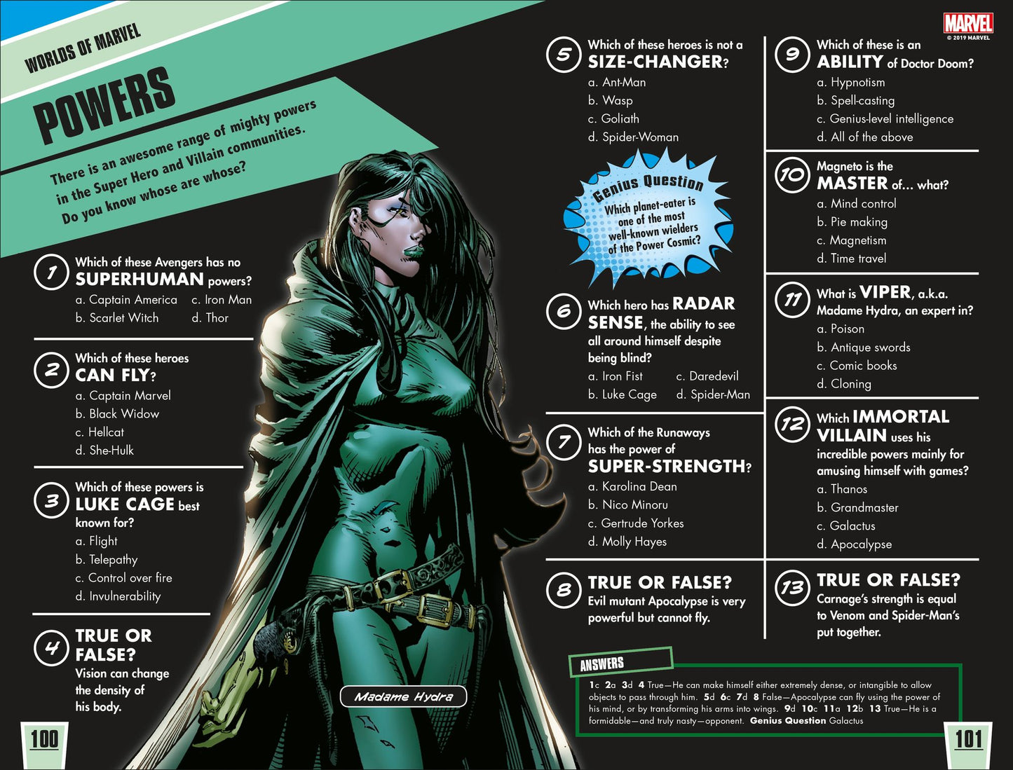Marvel Ultimate Quiz Book : Are You a Marvel Expert?