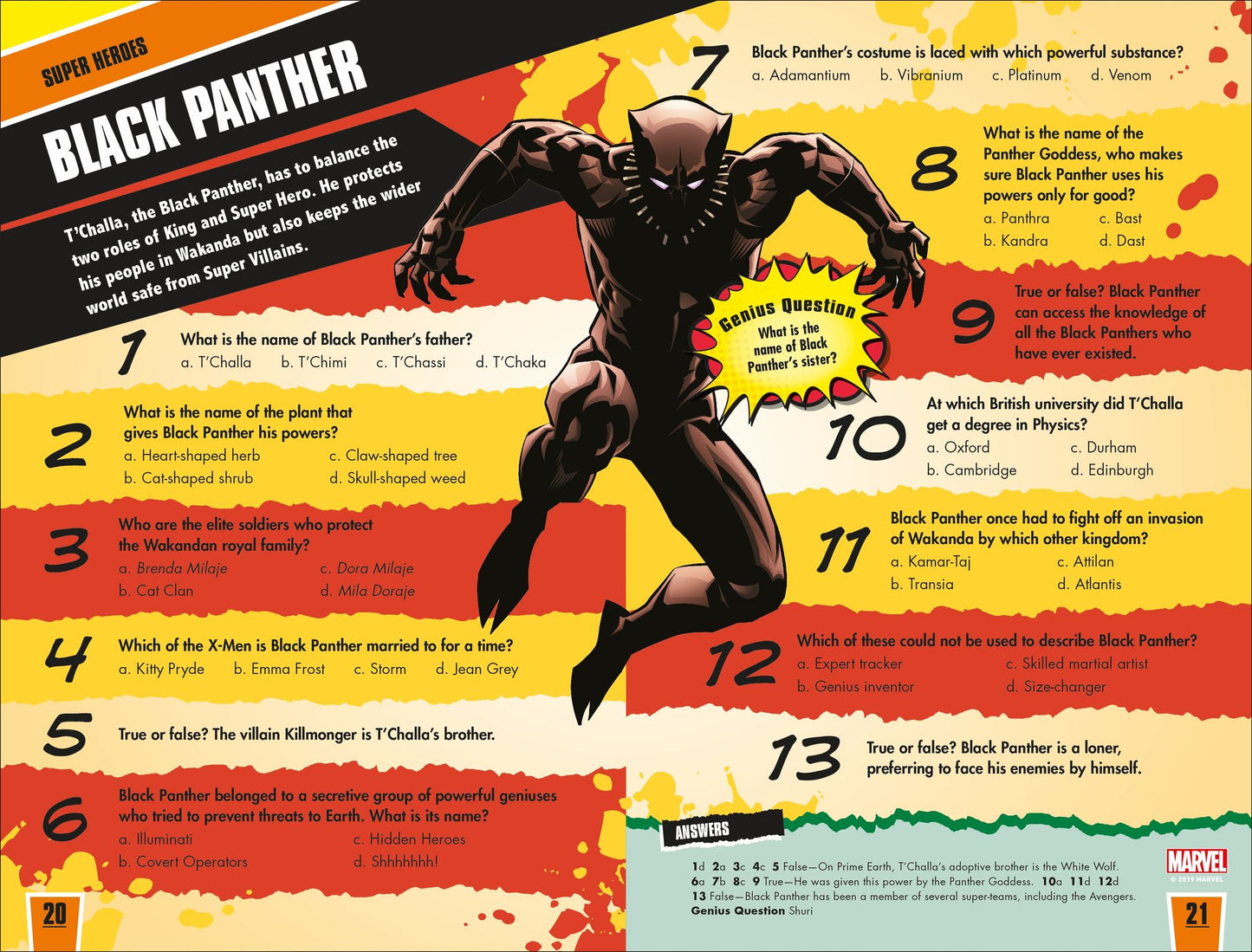 Marvel Ultimate Quiz Book : Are You a Marvel Expert?