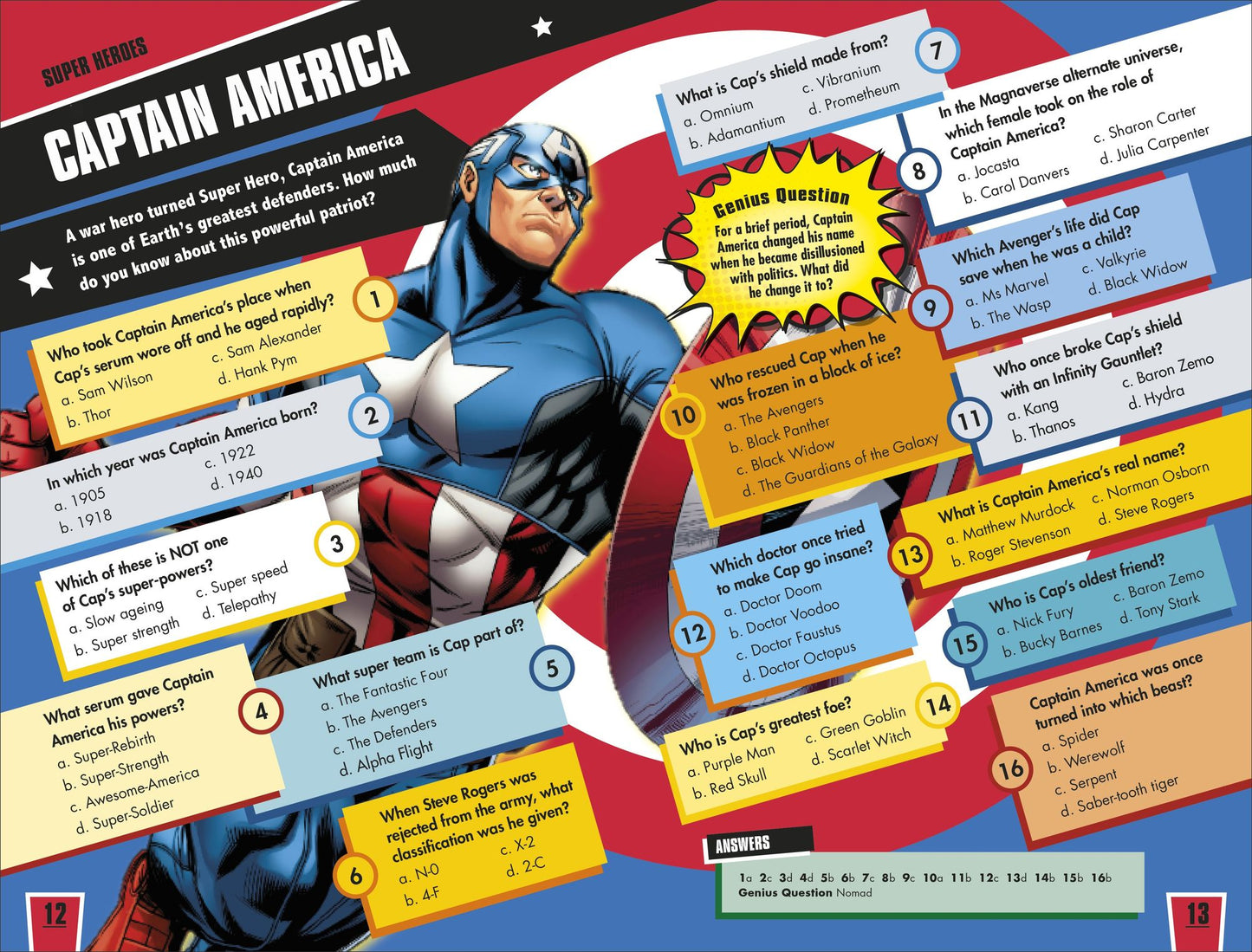 Marvel Ultimate Quiz Book : Are You a Marvel Expert?
