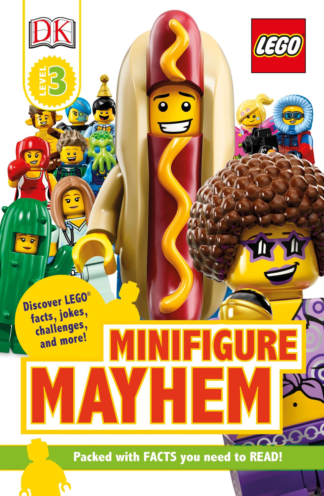 Lego Minifigure Mayhem : Discover Lego Facts, Jokes, Challenges, and More!
