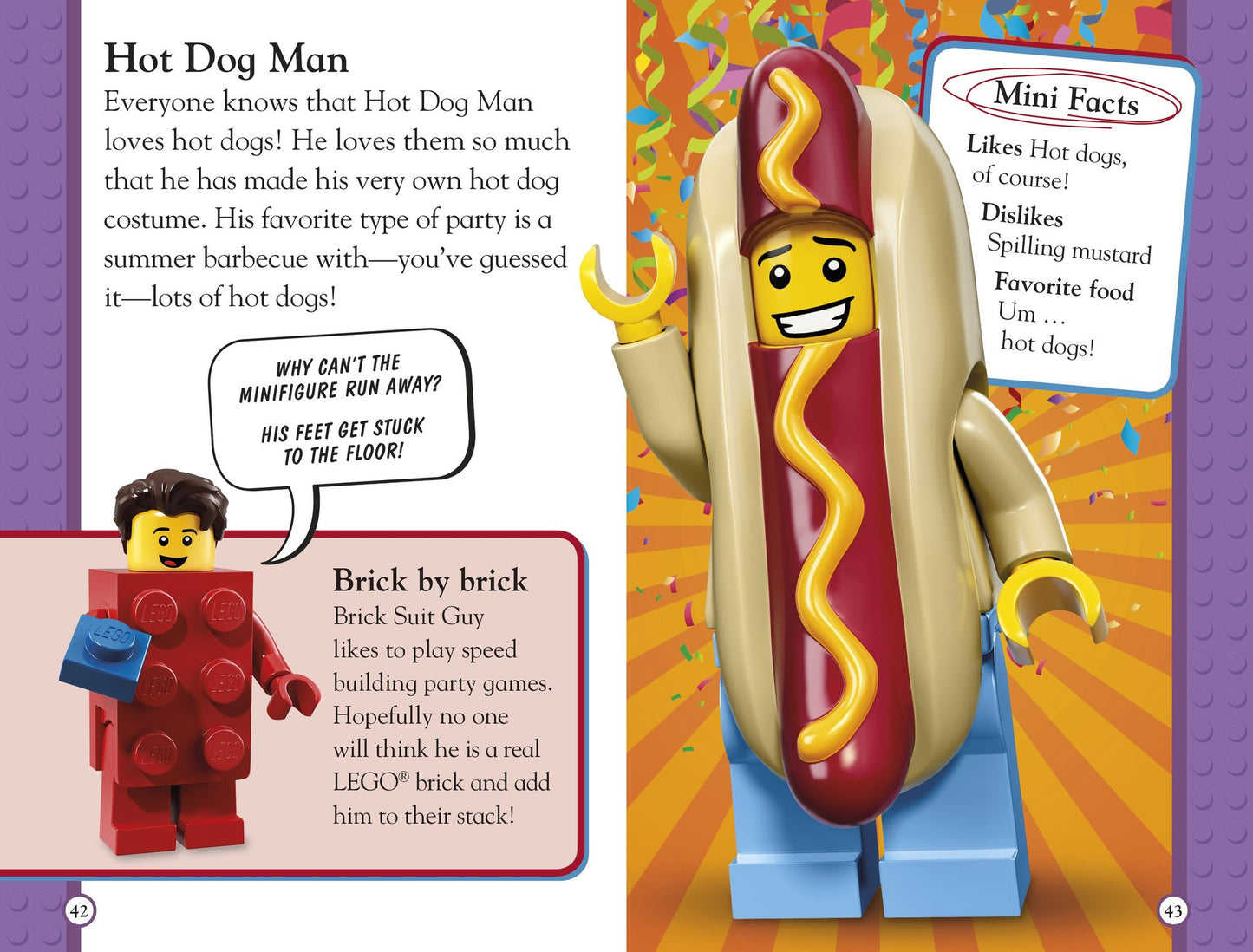 Lego Minifigure Mayhem : Discover Lego Facts, Jokes, Challenges, and More!