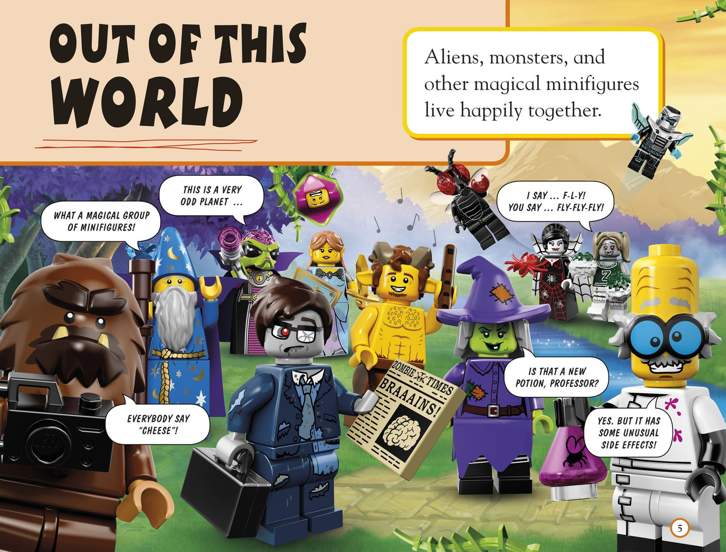 Lego Minifigure Mayhem : Discover Lego Facts, Jokes, Challenges, and More!