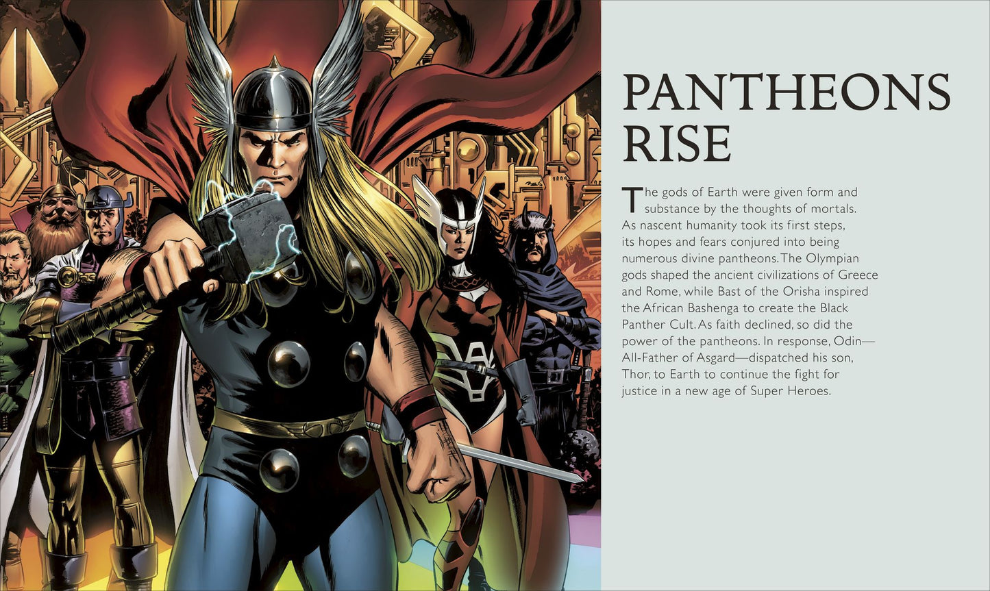 Marvel Myths and Legends: The epic origins of Thor, the Eternals, Black Panther, and the Marvel Universe