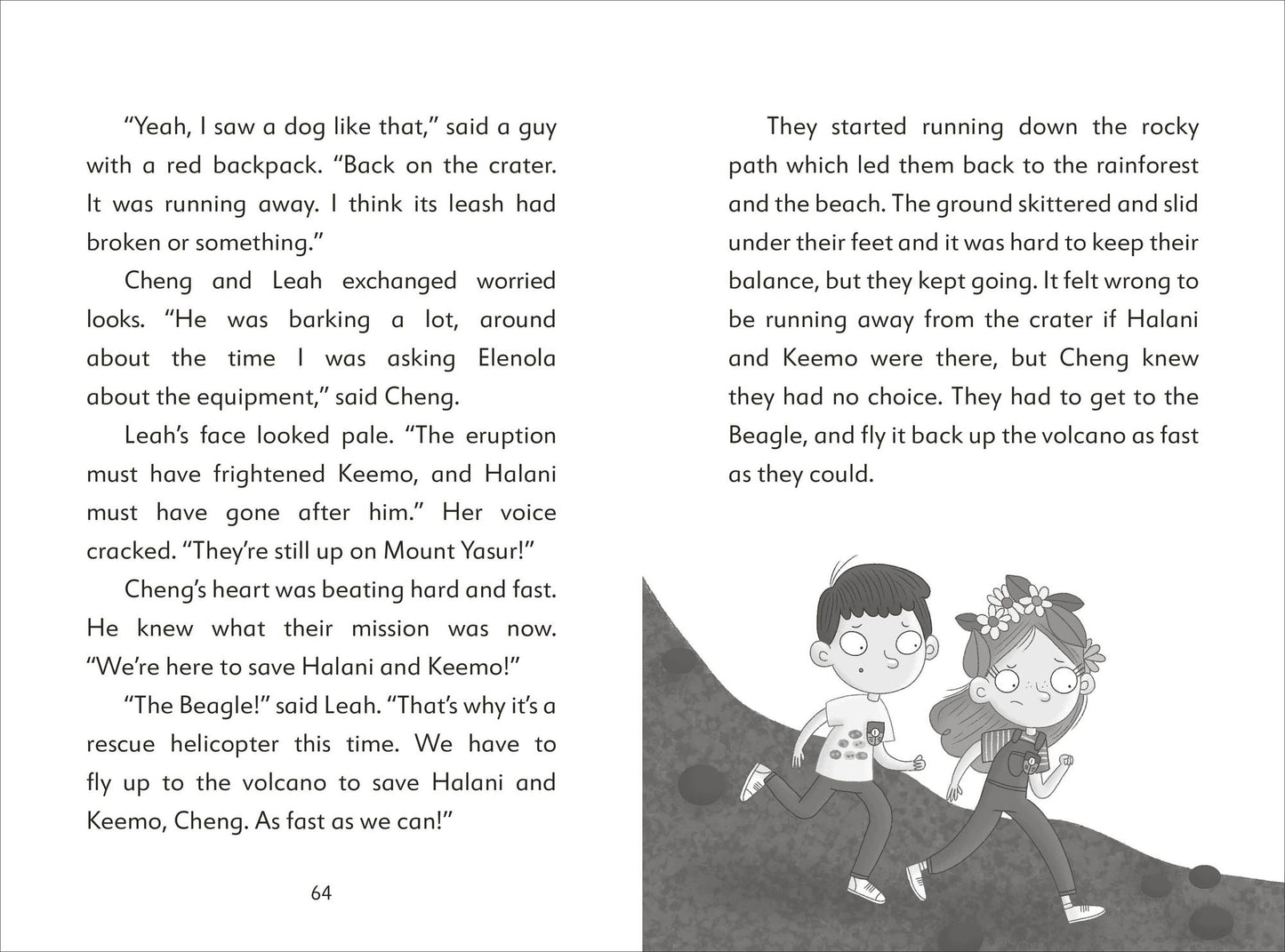 The Secret Explorers and the Smoking Volcano