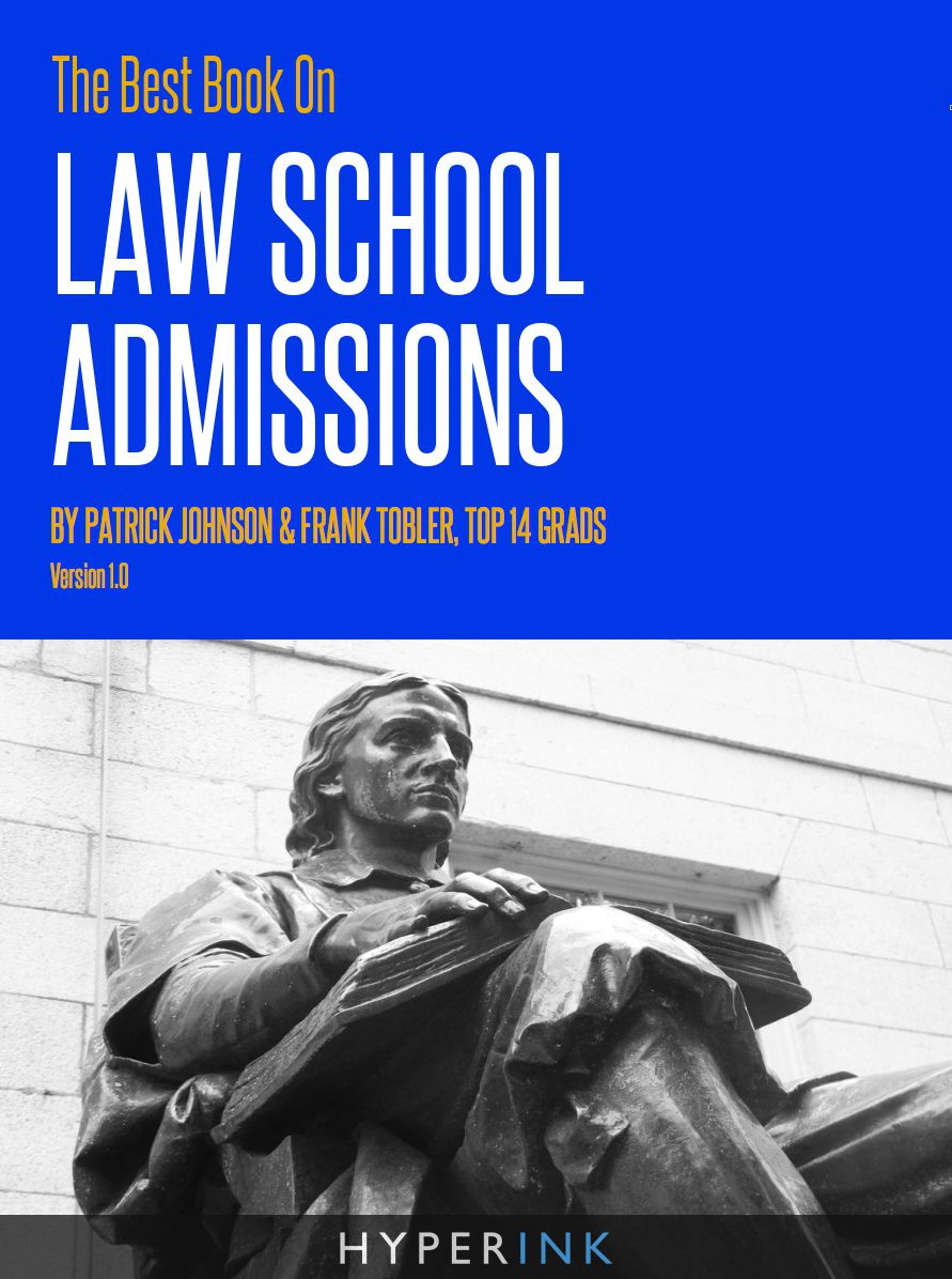 The Best Book On Law School Admissions