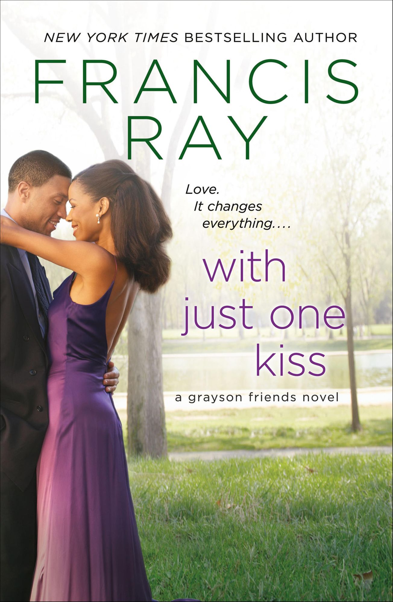 With Just One Kiss (Grayson Friends Series #6)