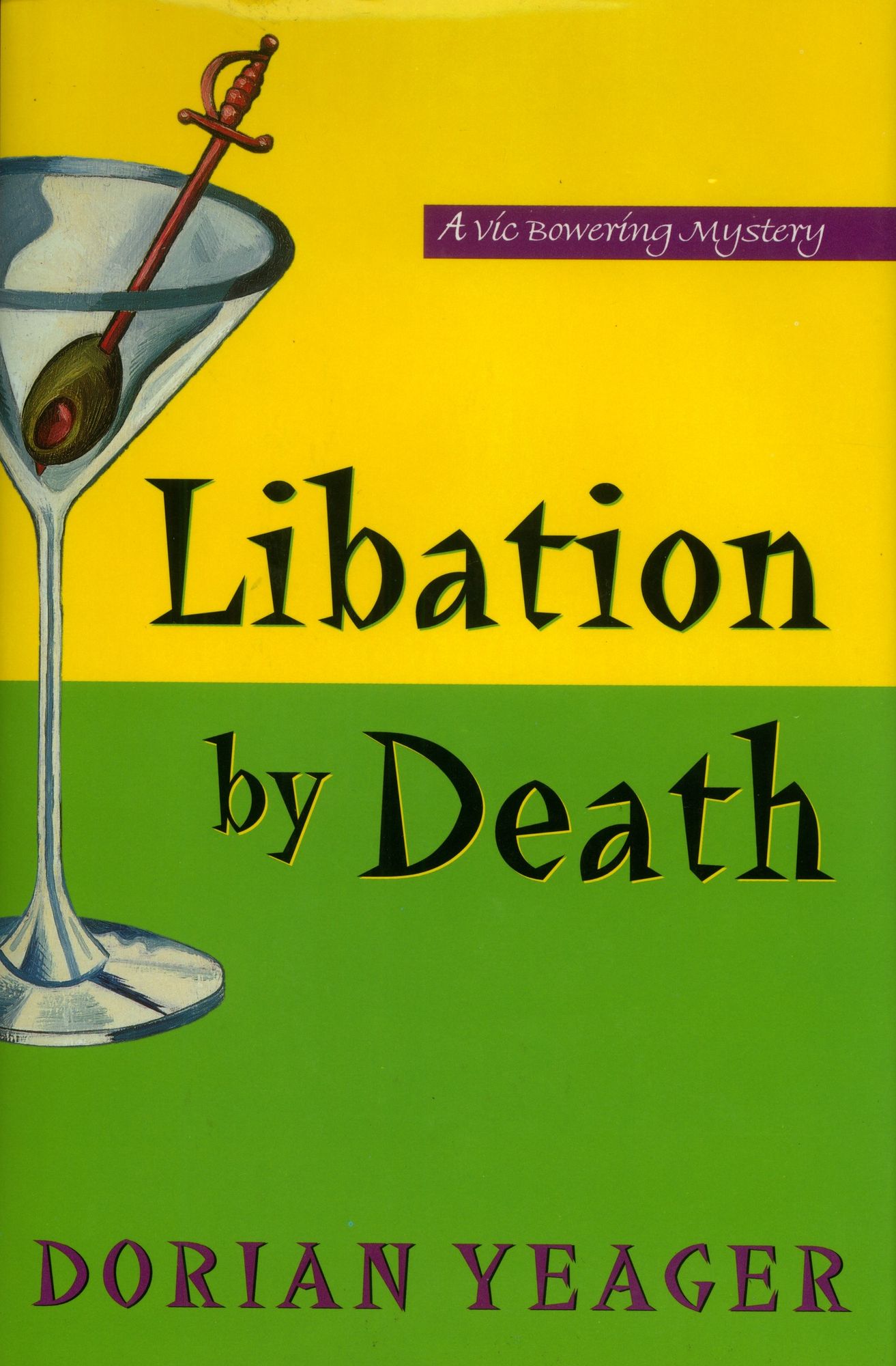 Libation By Death: A Vic Bowering Mystery