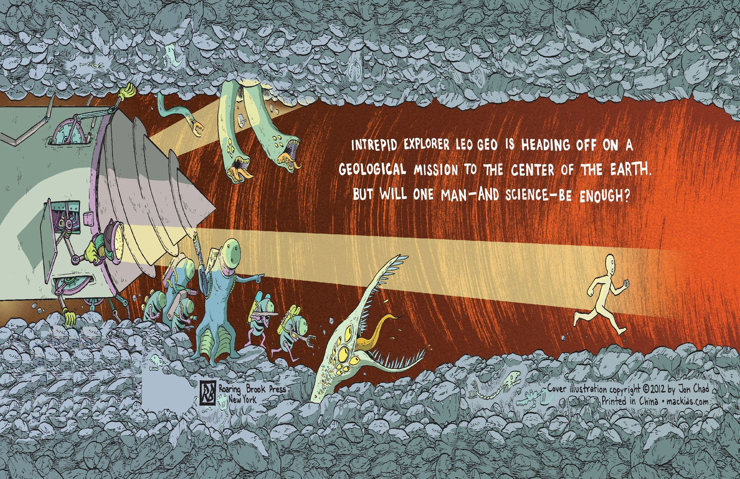 Leo Geo and His Miraculous Journey Through the Center of the Earth