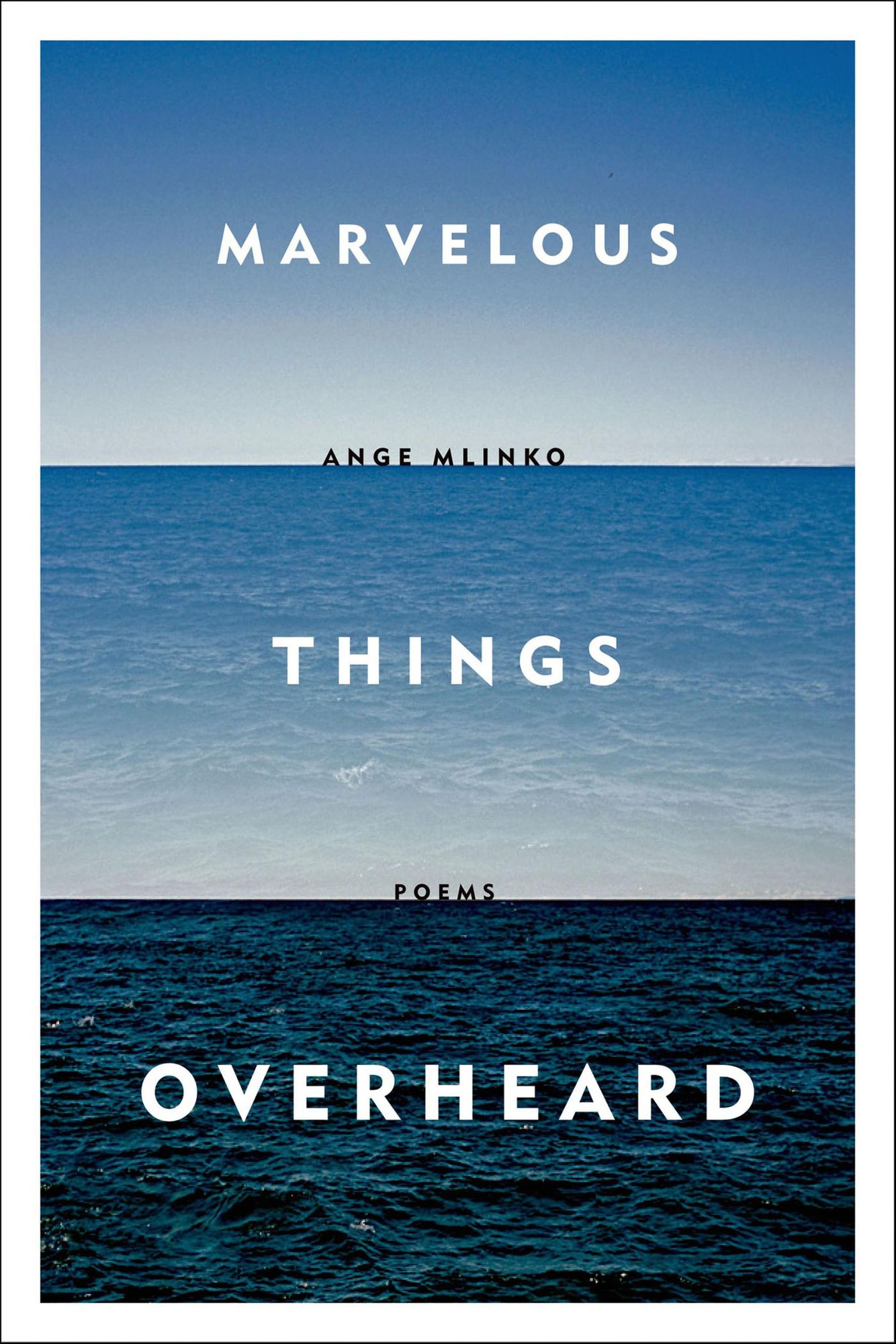 Marvelous Things Overheard: Poems